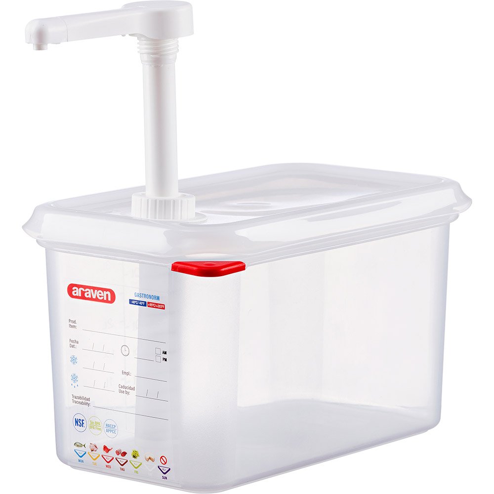 Soßenspender mit Pumpe GN 1/4 – 4,3 L