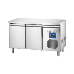 Kühltisch 2 Türen 282 L – Edelstahl
